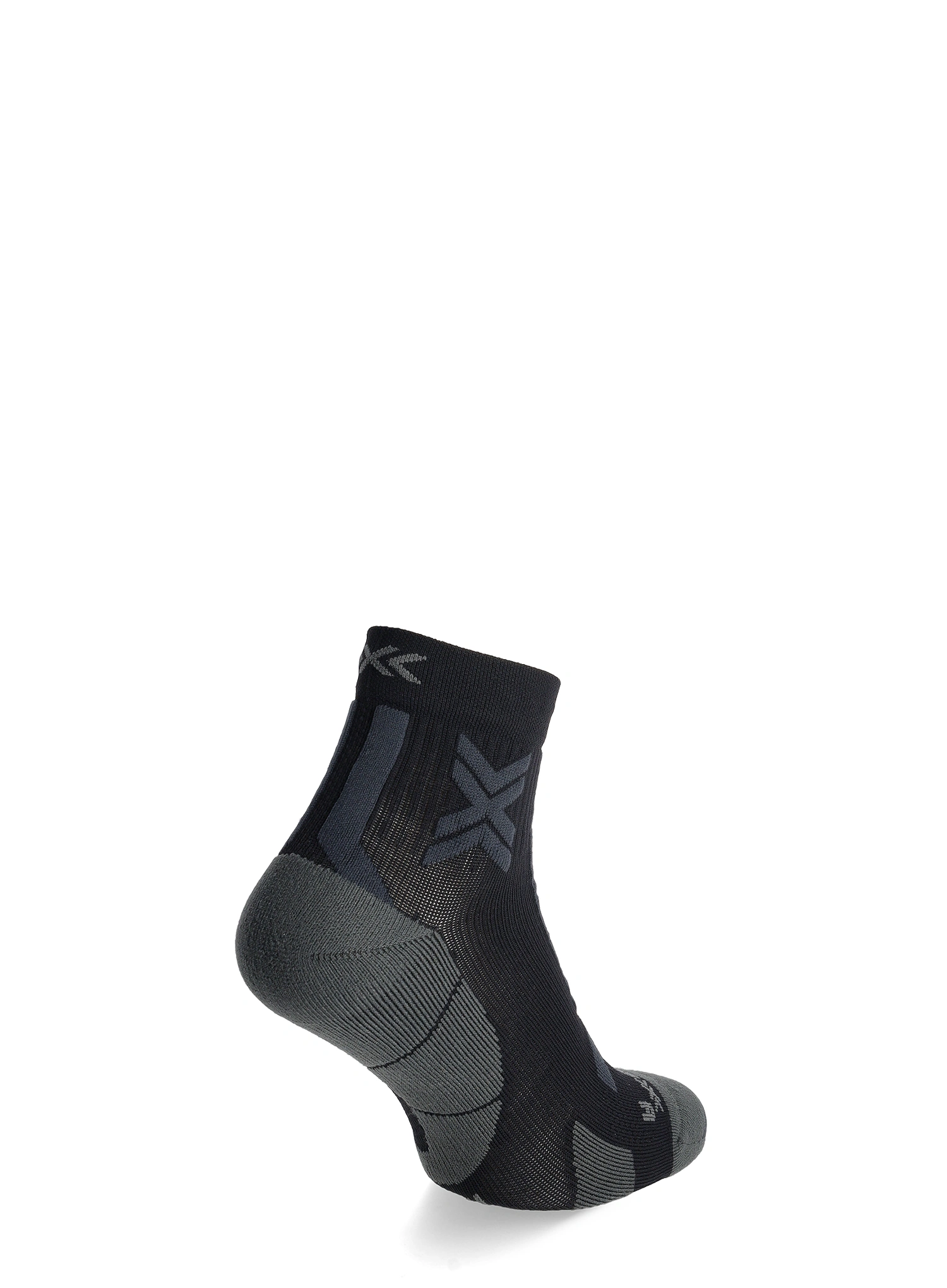 Tekaške nogavice X-Socks Trail Run Discover Ankle - black/charcoal