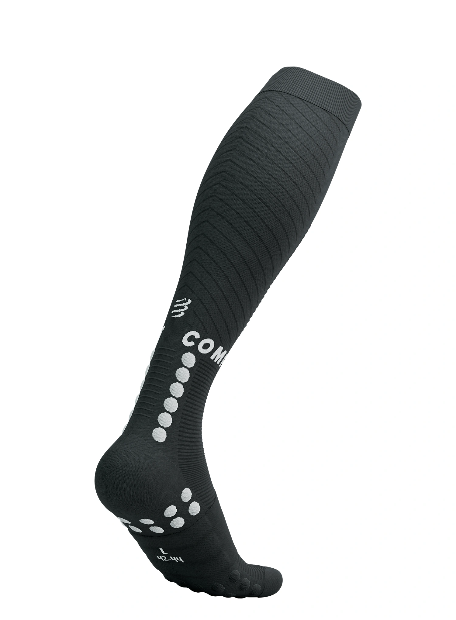Nogavice Compressport Full Socks Recovery 2.0 - black