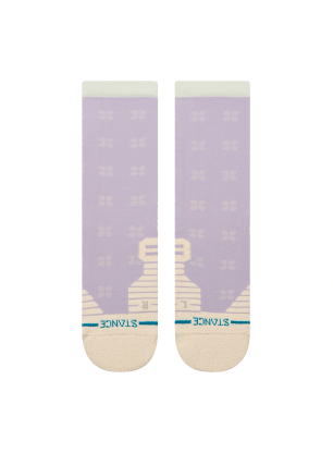 Ženske nogavice Stance Latta Mid Crew - lilac