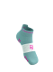Tekaške nogavice Compressport Pro Racing Socks v4.0 Run Low - ether/neon pink