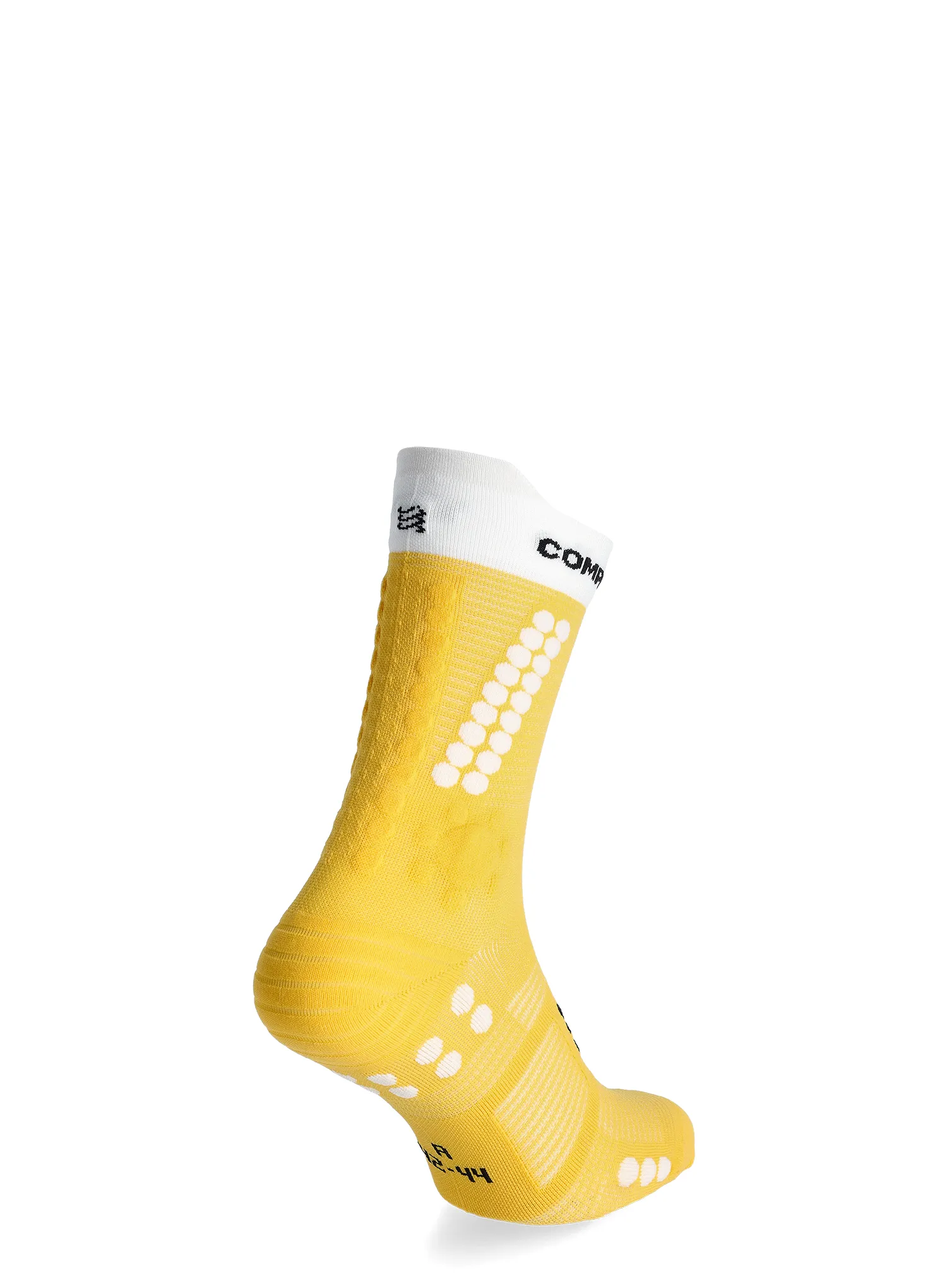 Tekaške nogavice Compressport Pro Racing Socks v4.0 Trail - lemon/white