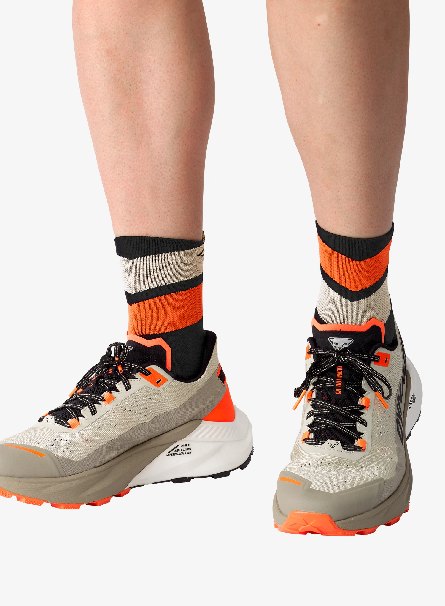 Tekaške nogavice Dynafit Ultra Mid Socks - black out/ultra orange
