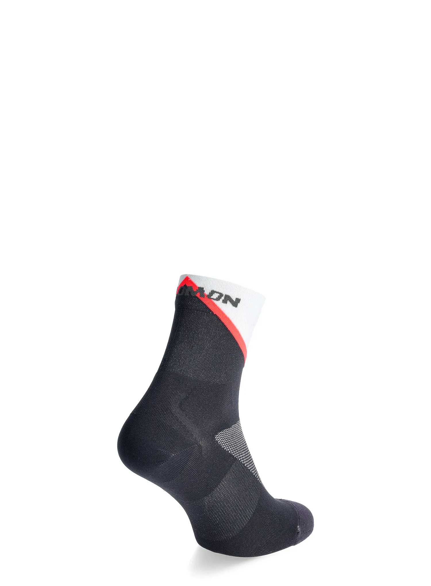 Tekaške nogavice Salomon Pulse Ankle - icicle/nine iron/neon flame