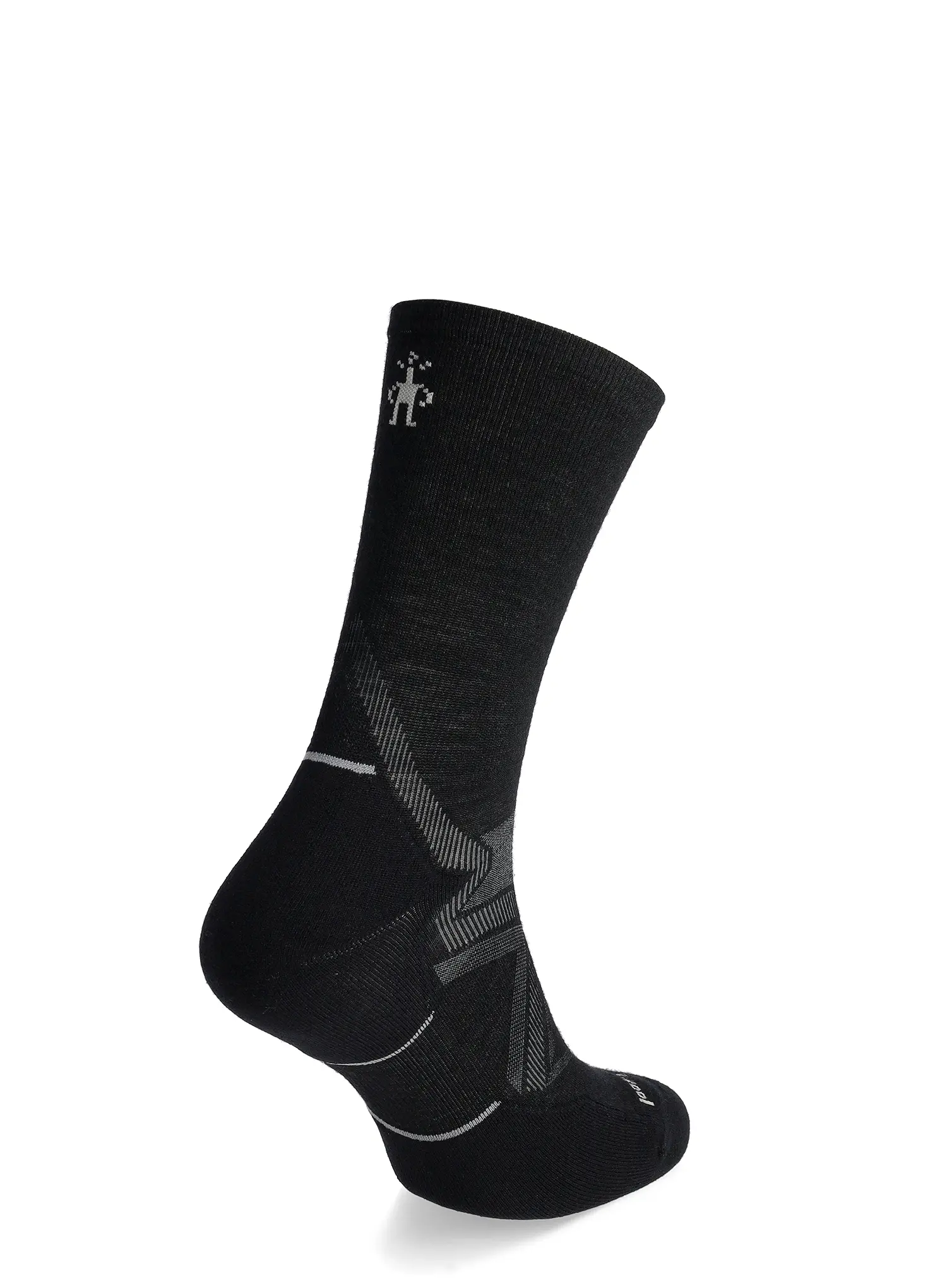 Tekaške nogavice Smartwool Run TC Cold Crew - black