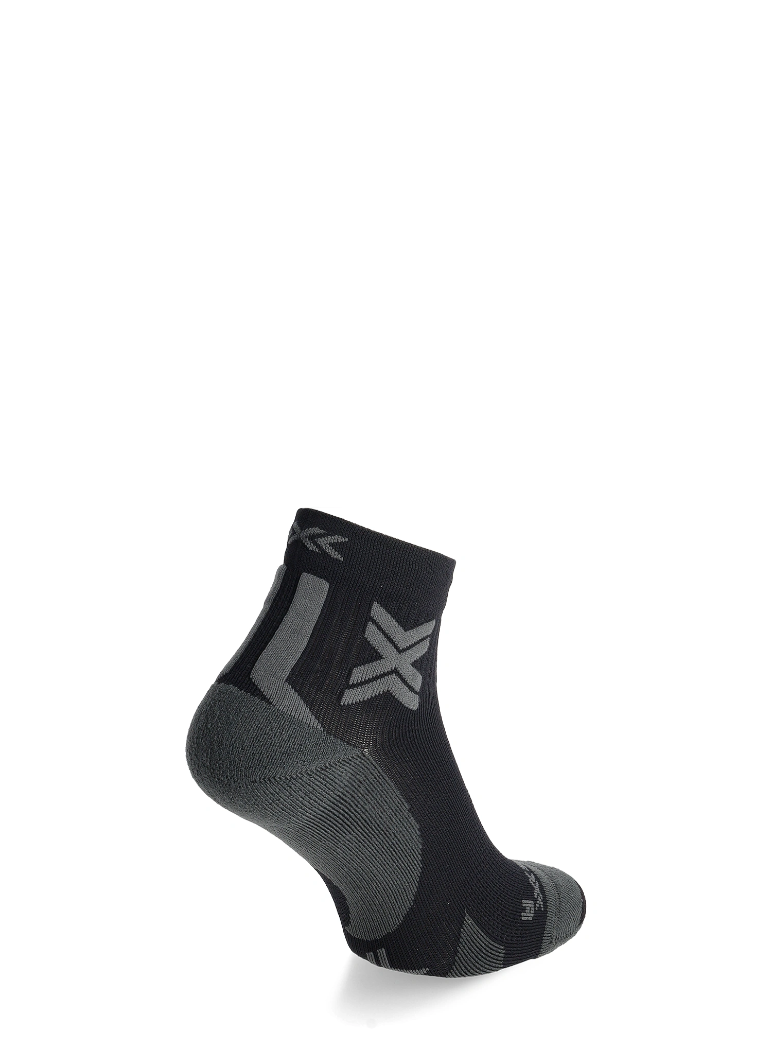 Tekaške nogavice X-Socks Run Discover Ankle - black/charcoal