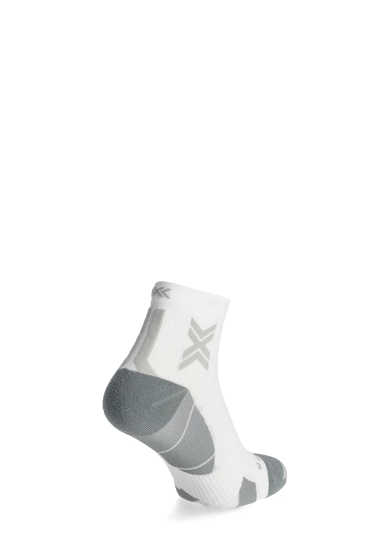 Tekaške nogavice X-Socks Run Perform Ankle - arctic white/pearl grey