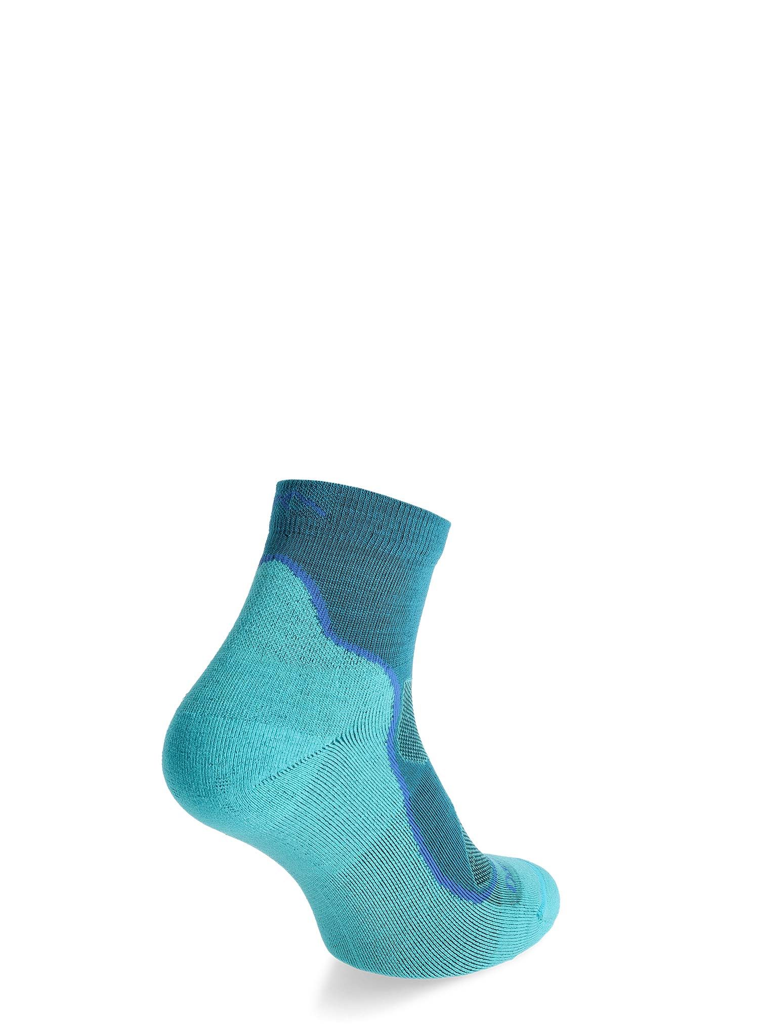 Ženske merino nogavice Darn Tough Light Hiker 1/4 Lightweight with Cushion - cascade