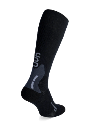Smučarske nogavice UYN Ski One Alpine Merino Socks - black/grey