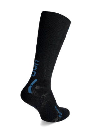 Smučarske nogavice UYN Ski One Pure Snow Socks - black/blue
