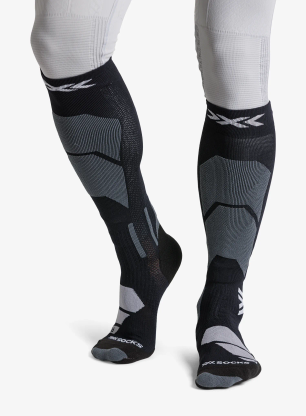 Smučarske nogavice X-Socks Ski Perform OTC - x black/light grey