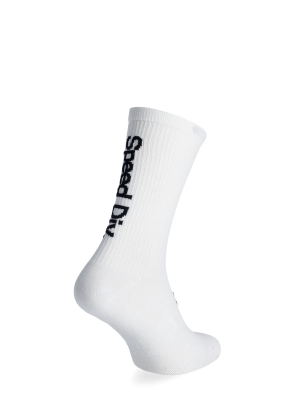 Kolesarske nogavice Fox 8 Ranger Sock Worldwide - white