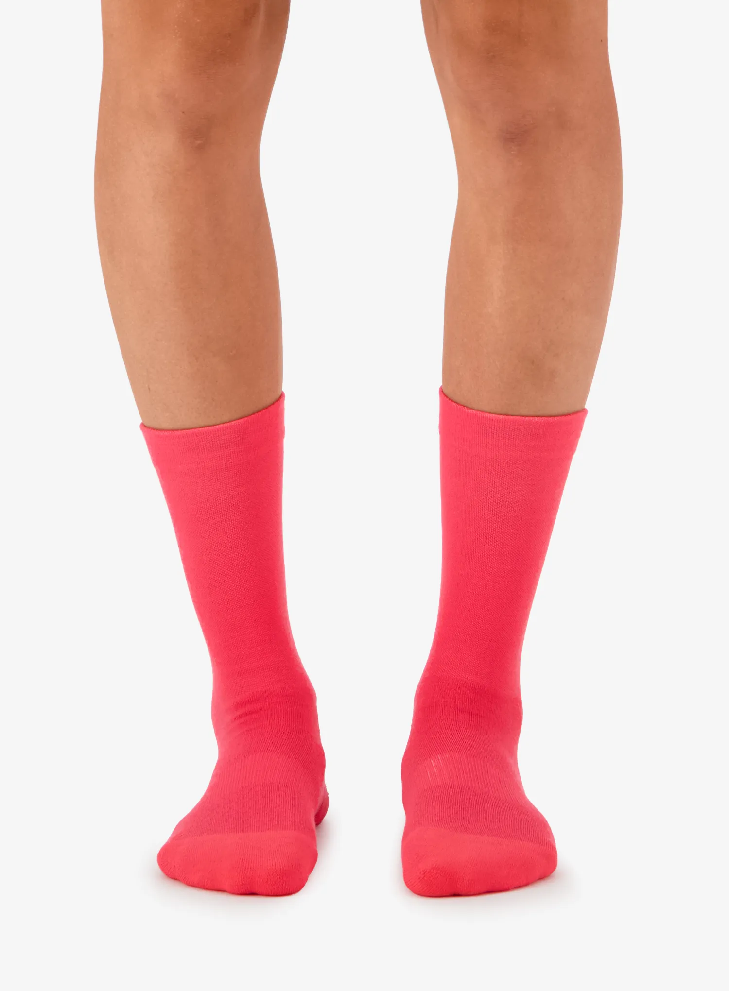 Kolesarske nogavice Mons Royale Atlas Merino Crew Sock - watermelon