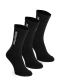 Nogavice Salomon Everyday Crew 3Pack - black/black/black