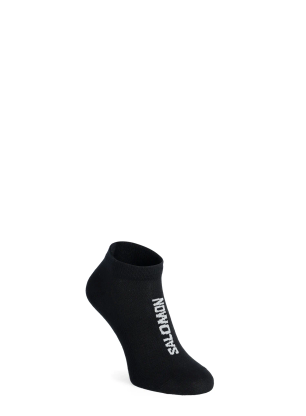 Nogavice Salomon Everyday Lite Low 3-Pack - black/white/frost gray
