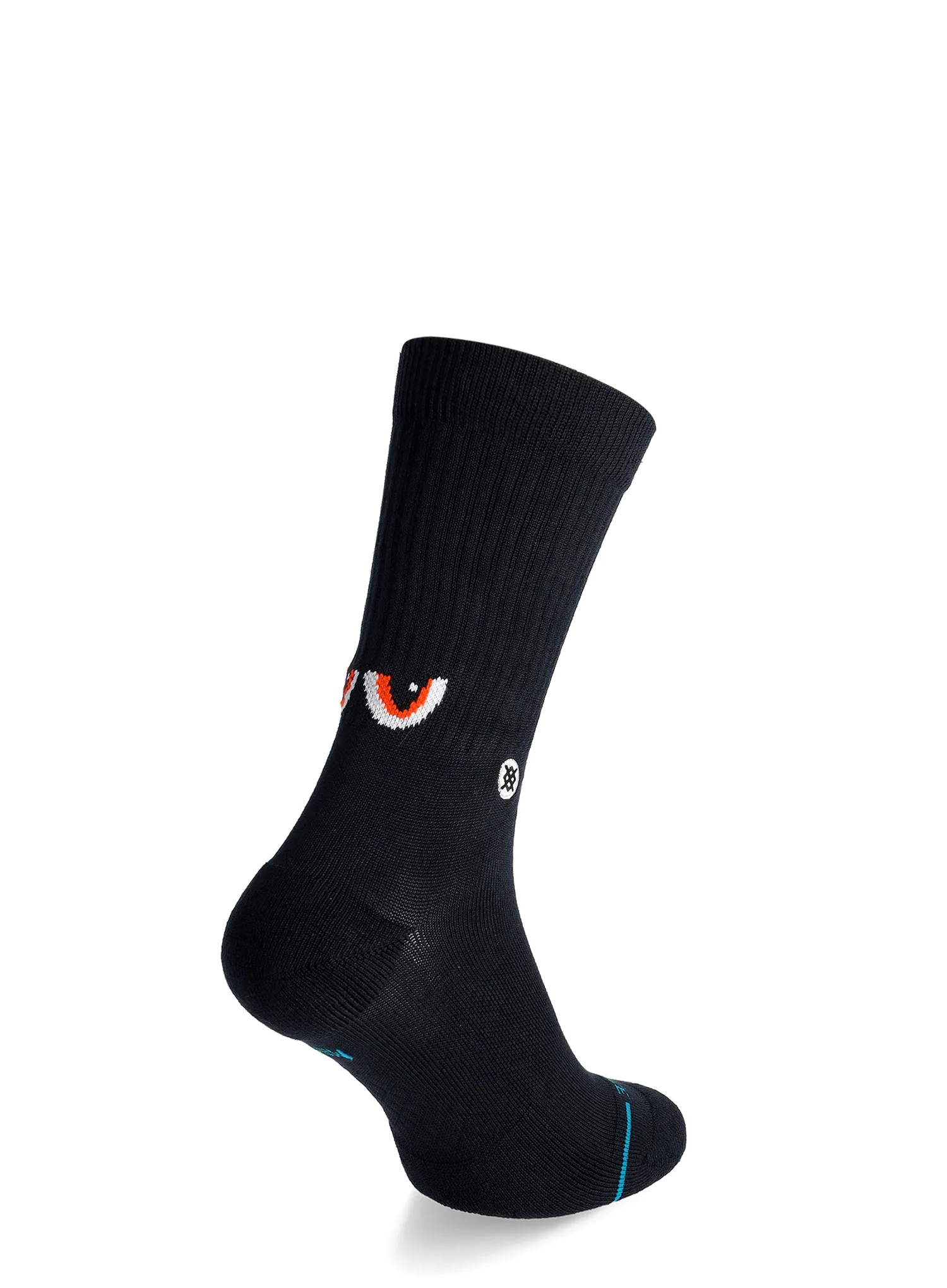 Nogavice Stance Neighborly Crew - black