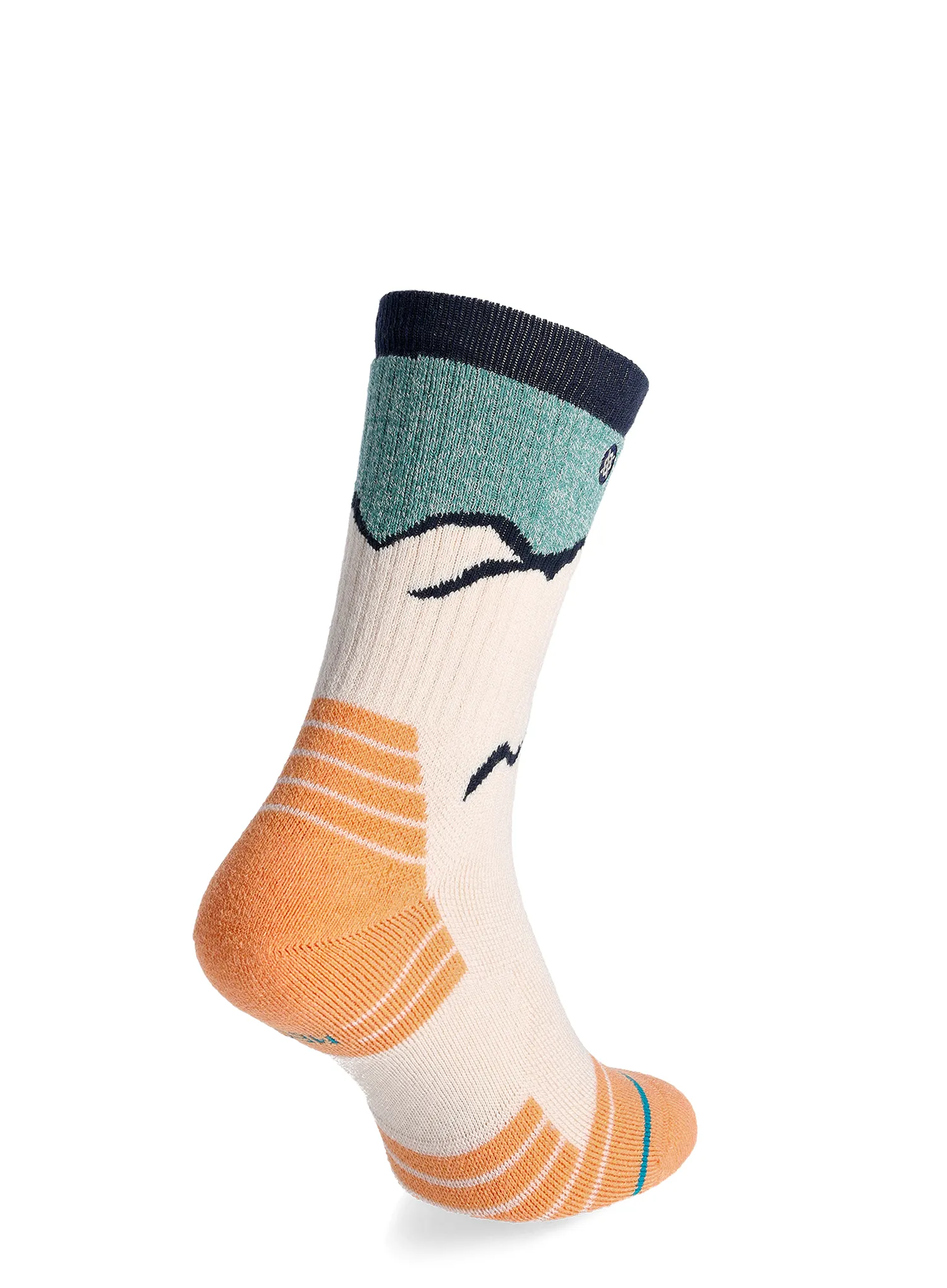 Nogavice Stance Peaking Hike Crew - tan