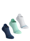 Nogavice Stance Run Light Tab 3 Pack - deep teal