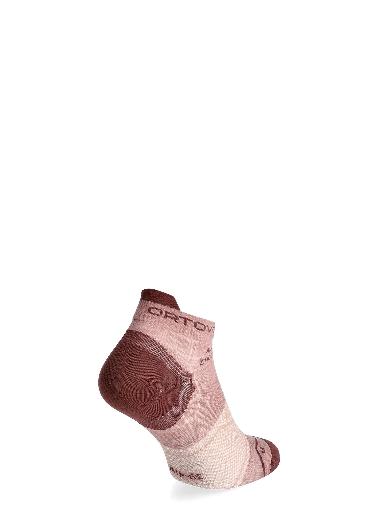 Ženske pohodne nogavice Ortovox Alpine Light Low Socks - dusk rose