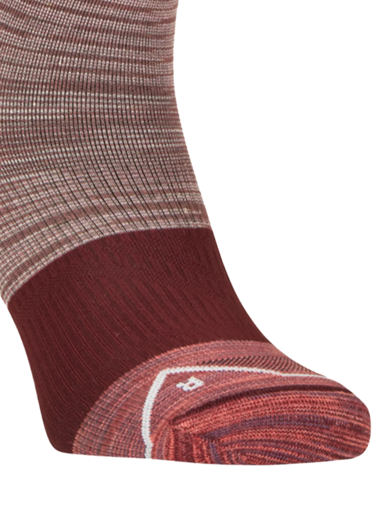 Ženske pohodne nogavice Ortovox Alpine Quarter Socks - wild rose