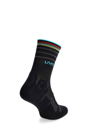 Ženske pohodne nogavice UYN Biotrek Light Socks - black