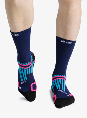 Pohodne nogavice X-Socks Hike Anatomix Crew - marine