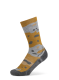 Pohodniške nogavice Buff Merino LIghtweight Crew Sock LWC2 - umber khaki