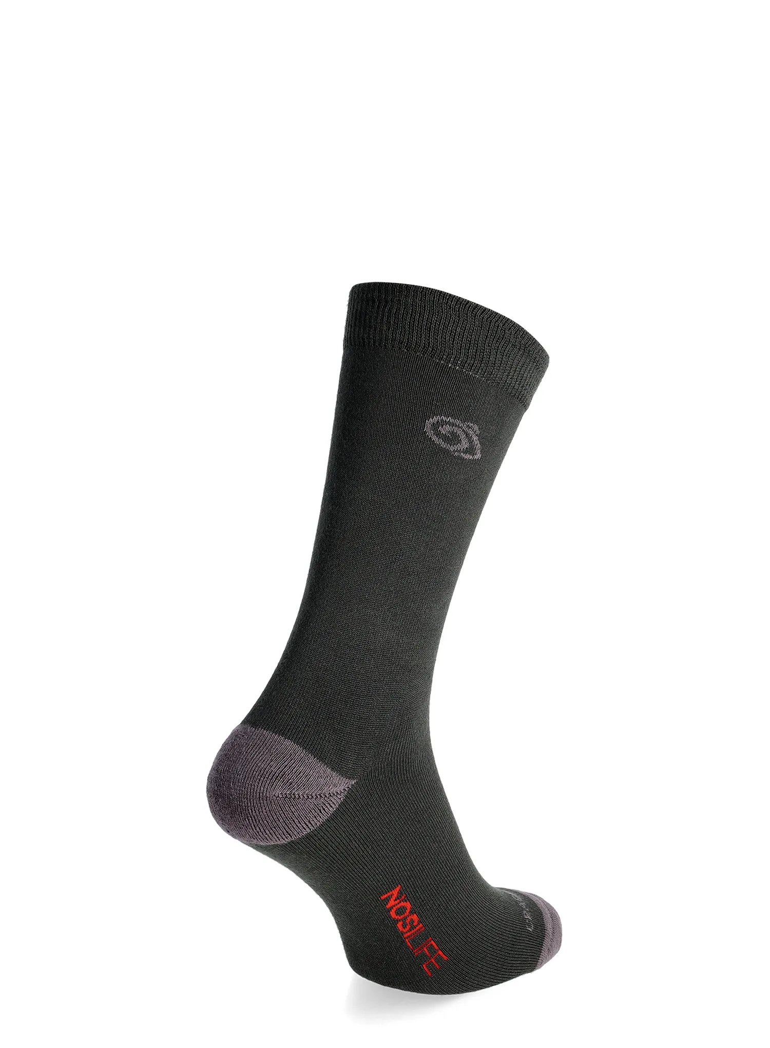 Pohodniške nogavice Craghoppers NosiLife Travel Single Pack Socks - black pepper/mid grey