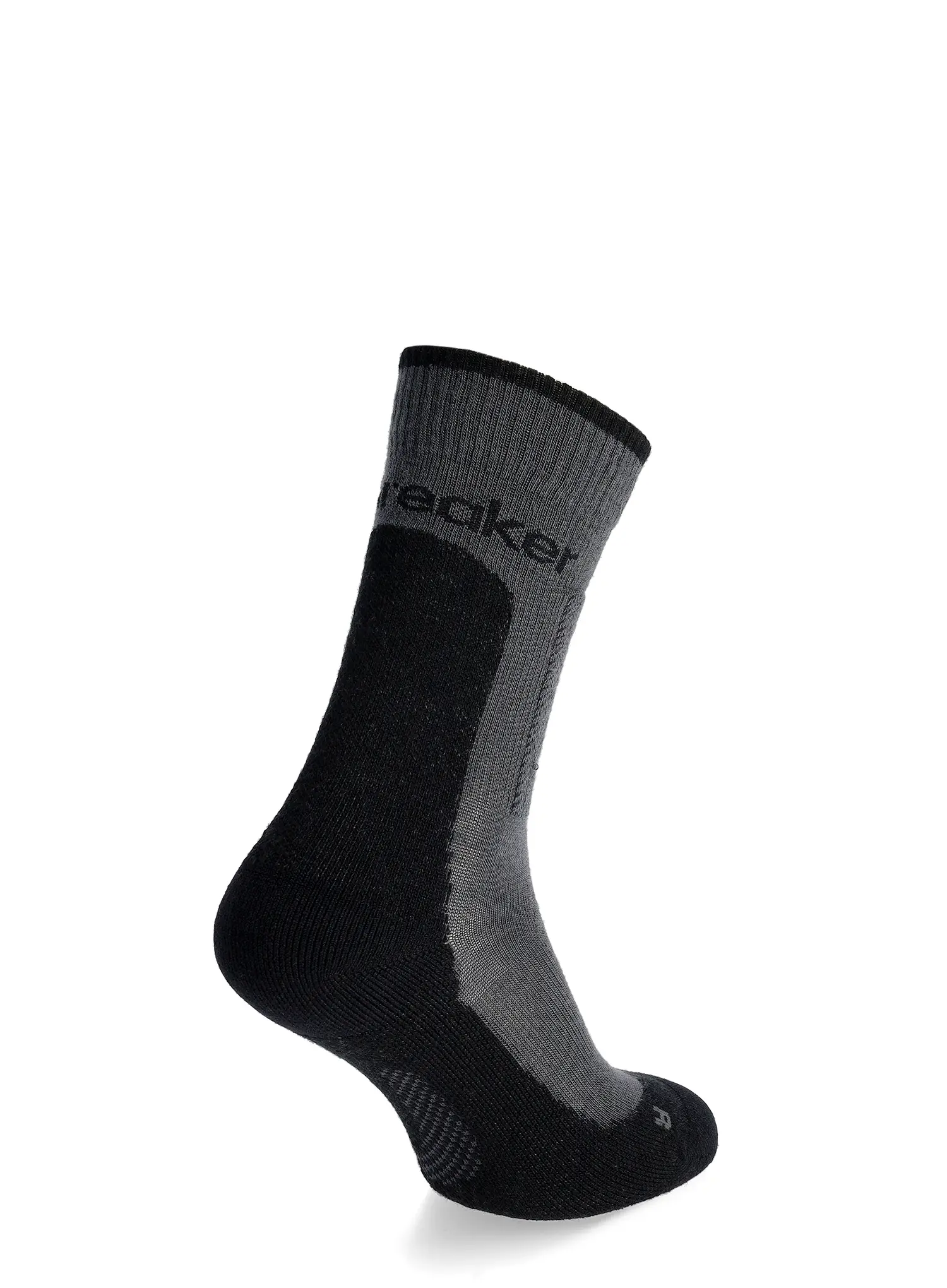 Ženske pohodniške nogavice Icebreaker Merino Hike+ Medium Crew - obsidian/black