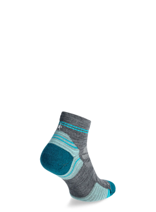 Ženske pohodniške nogavice Smartwool Hike Targeted Cushion Ankle Socks - medium gray