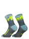 Pohodniške nogavice Dynafit Traverse Mid Socks - cinder/ultra yellow