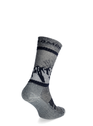 Pohodniške nogavice Salomon Retro Wool - carbon/trooper