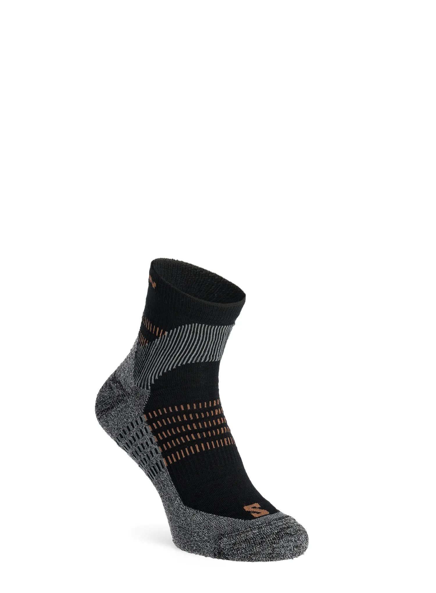 Pohodniške nogavice Salomon X Ultra Access Quarter 2-Pack - bleached sand/black