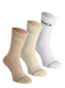 Pohodniške nogavice Stance Origin 3 Pack Crew - cream/cream