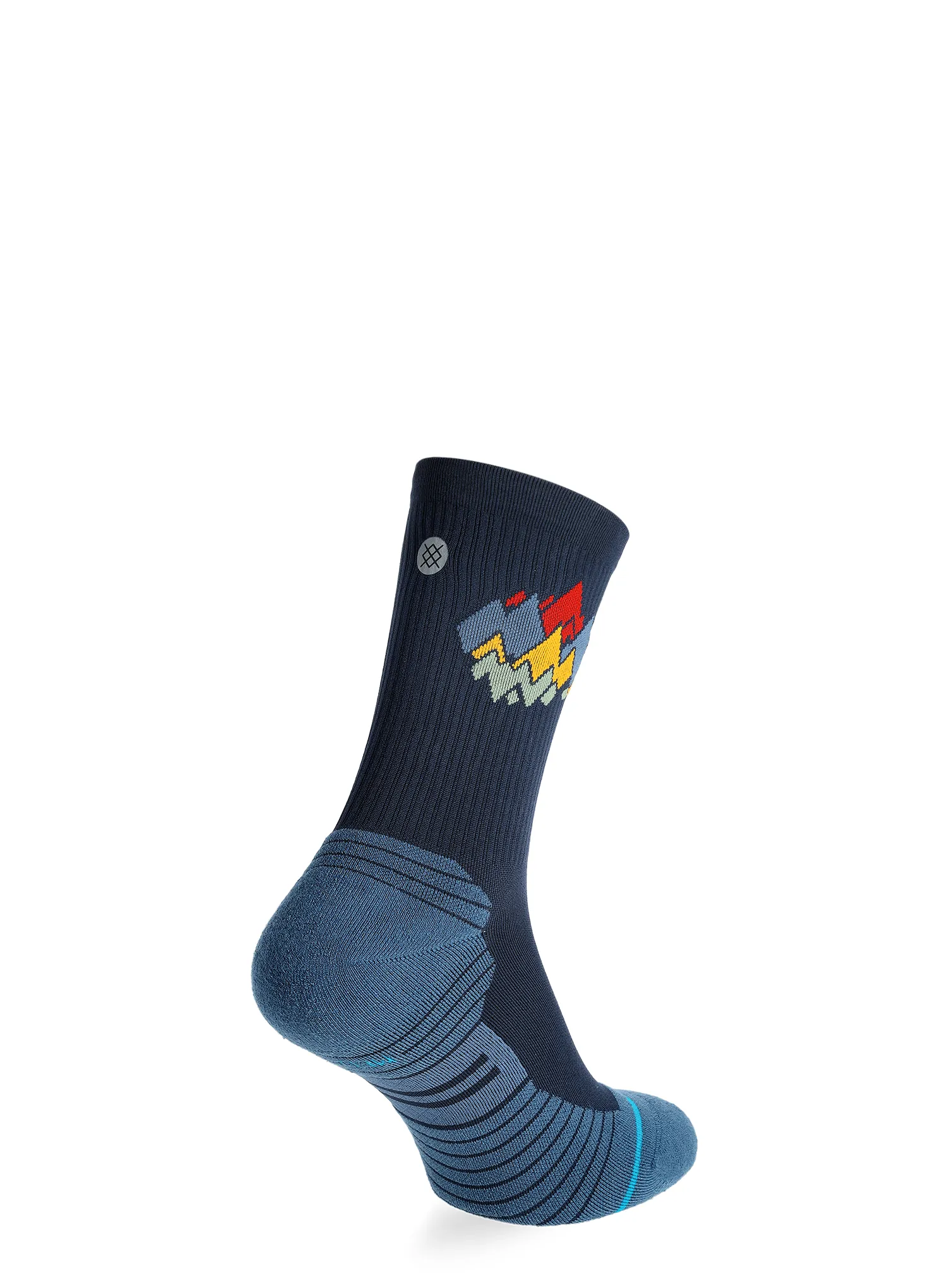 Pohodniške nogavice Stance Peaks Ribbed Light Crew - navy