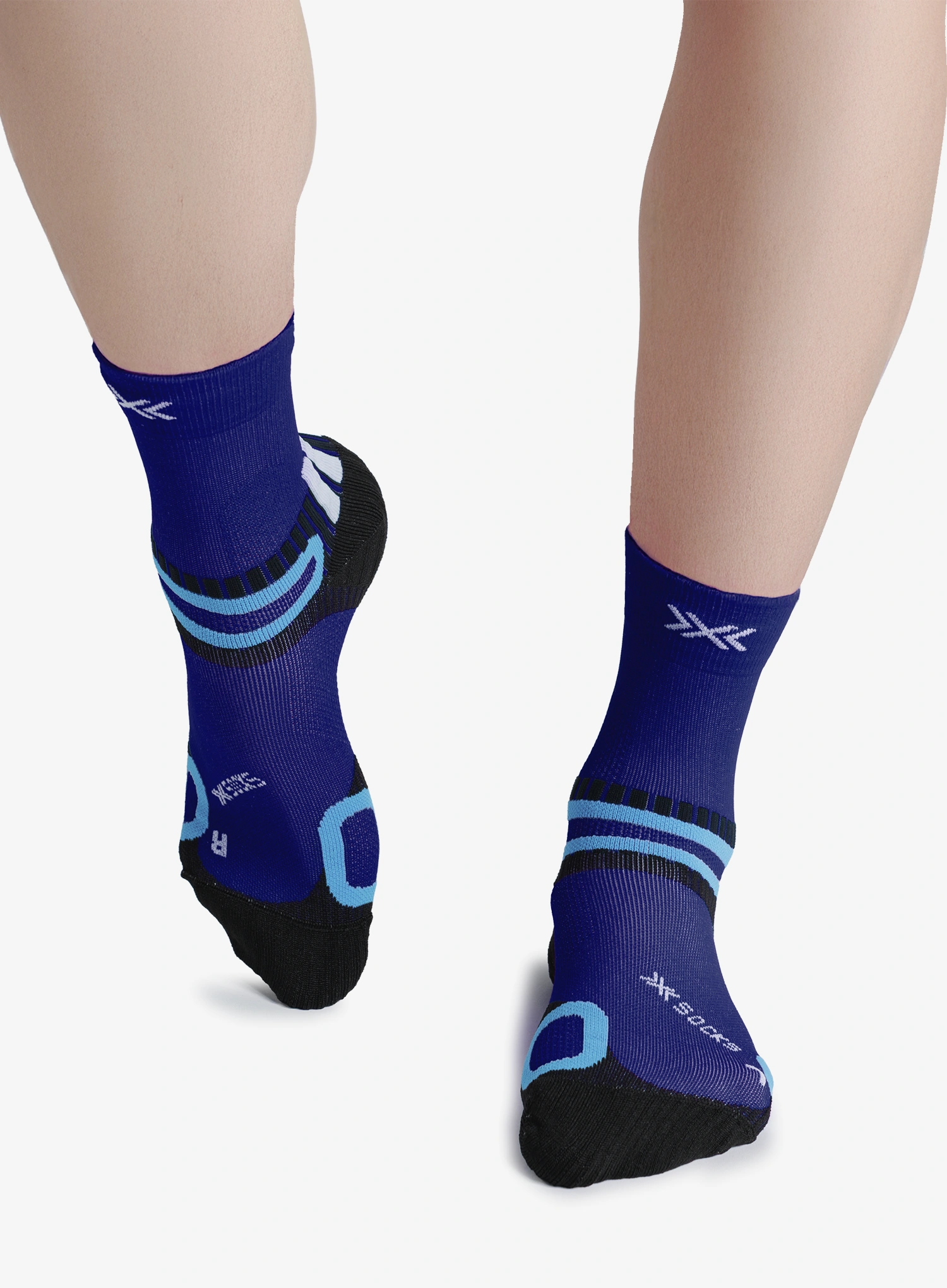 Pohodniške nogavice X-Socks Hike Discover Ankle - marine