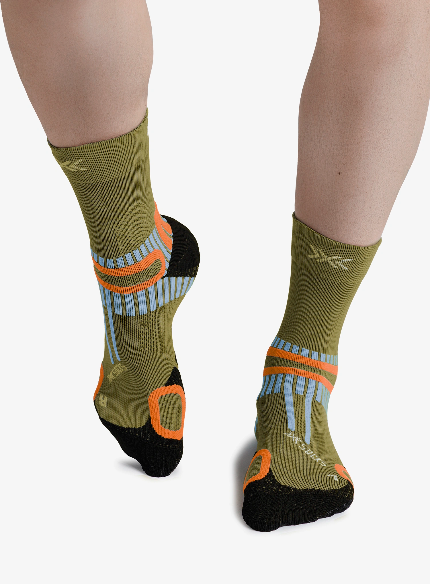 Pohodniške nogavice X-Socks Hike Perform Ankle - olive