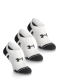 Nogavice Under Armour UA Performance Tech 3-Pack No Show - white/white/jet gray