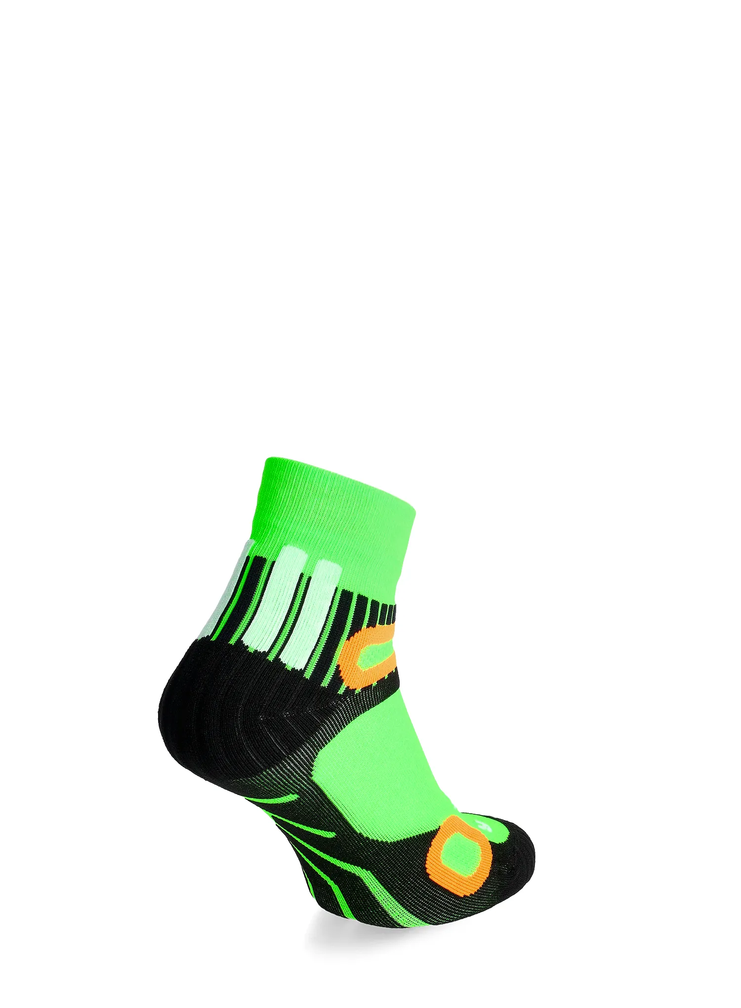 Nogavice X-Socks Hike Discover Ankle - fluo green frog