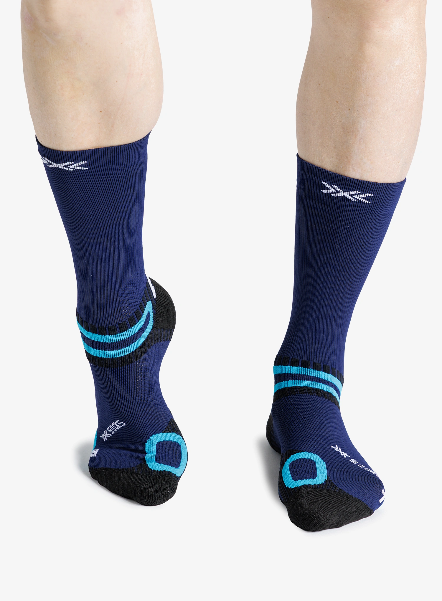 Nogavice X-Socks Hike Discover Crew - marine