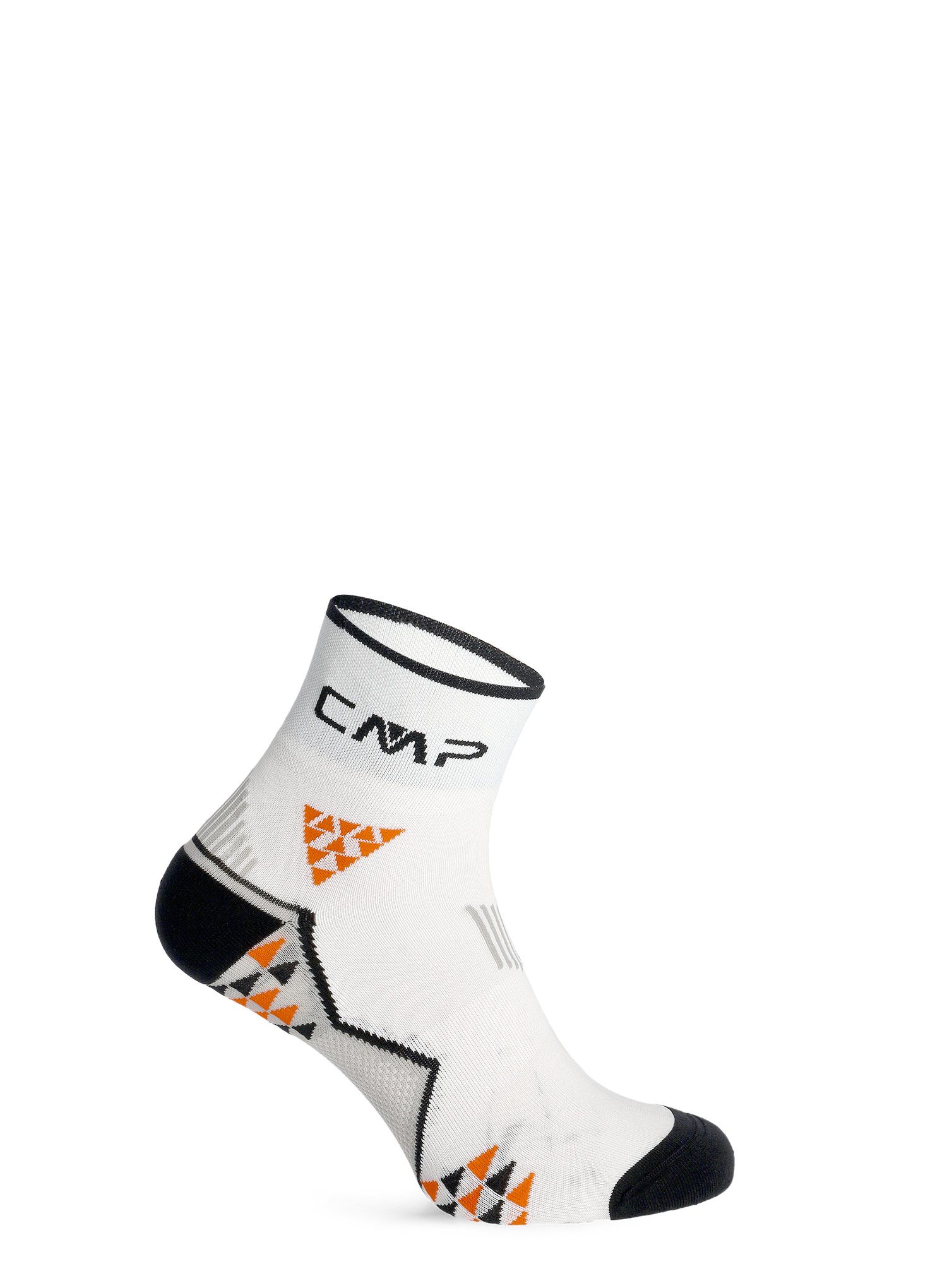Tekaške nogavice CMP Trail Sock Skinlife  - bianco/nero