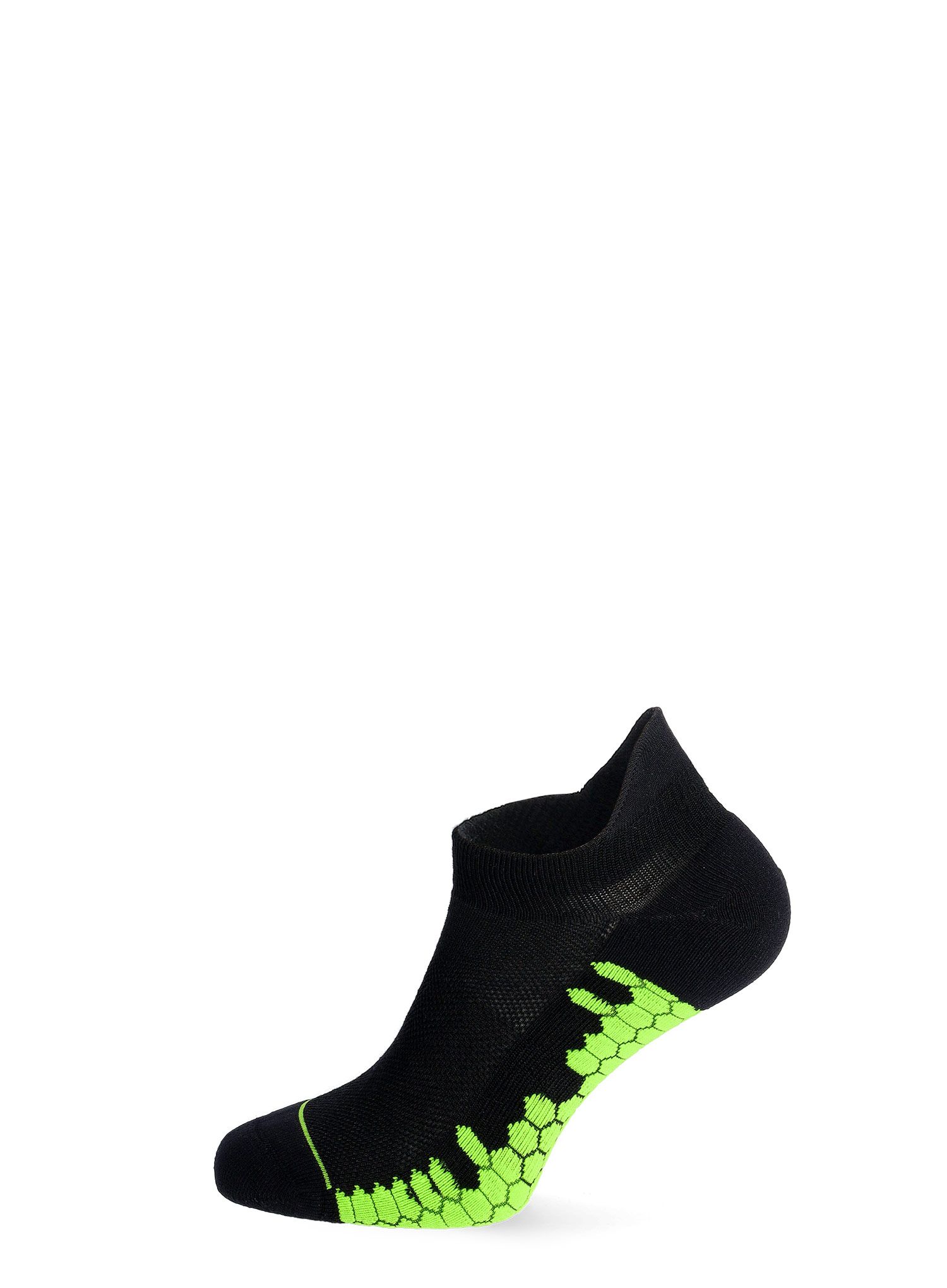 Tekaške nogavice Inov-8 Trailfly Ultra Sock Low - black/green