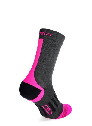 Ženske nogavice CMP Trekking Sock Low Microlon - asphalt/gloss