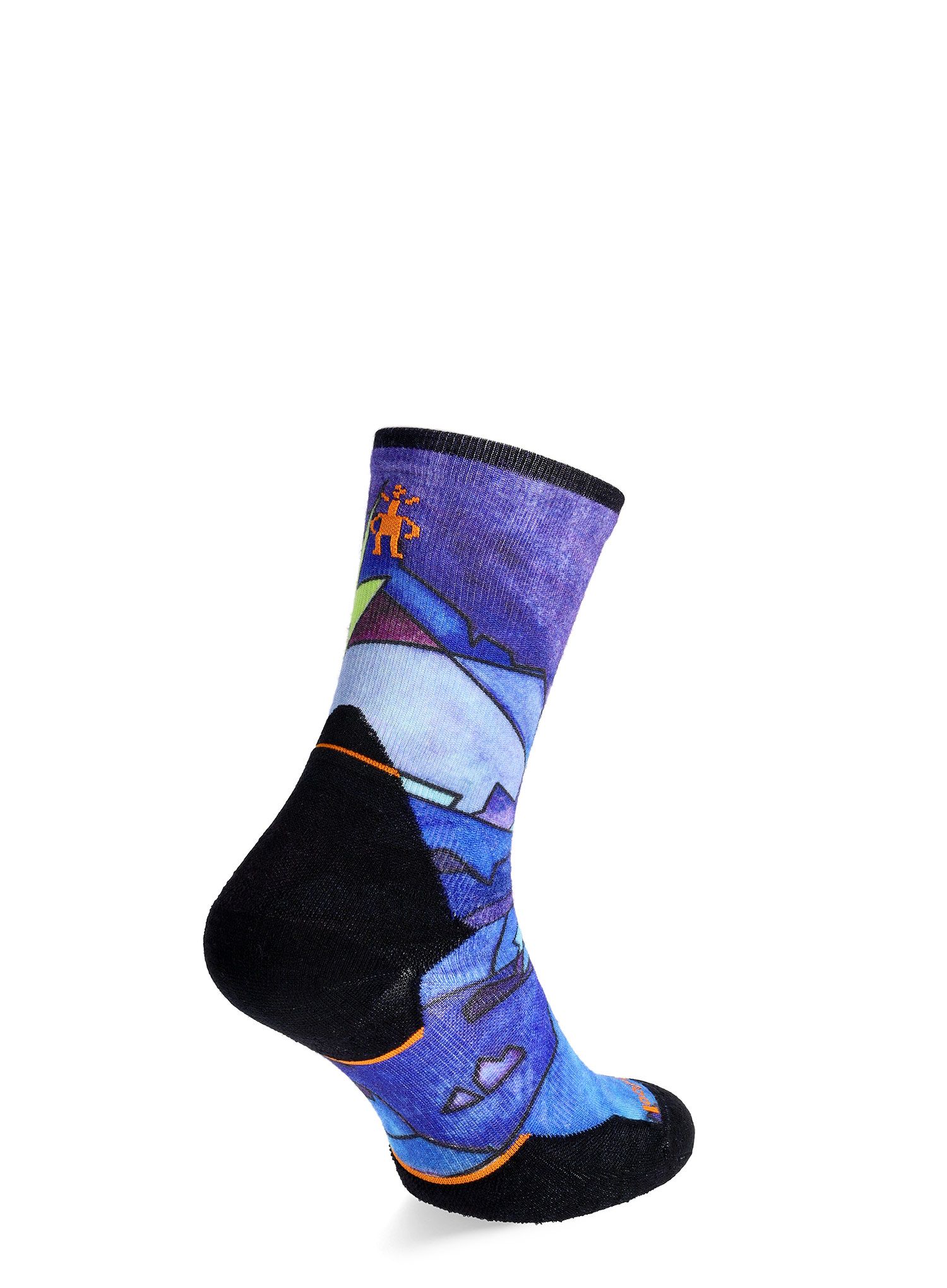 Ženske nogavice Smartwool Athlete Edition Run Print Crew Socks - multicolor