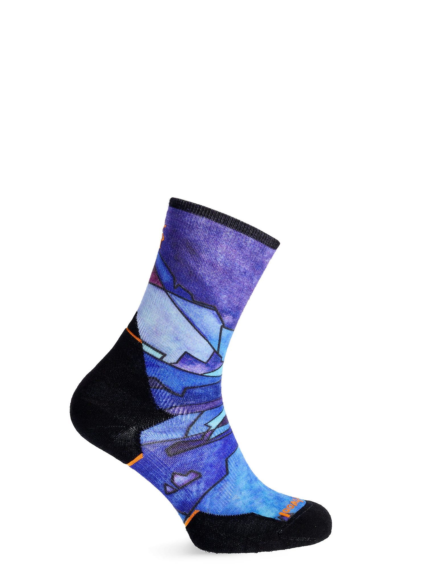 Ženske nogavice Smartwool Athlete Edition Run Print Crew Socks - multicolor