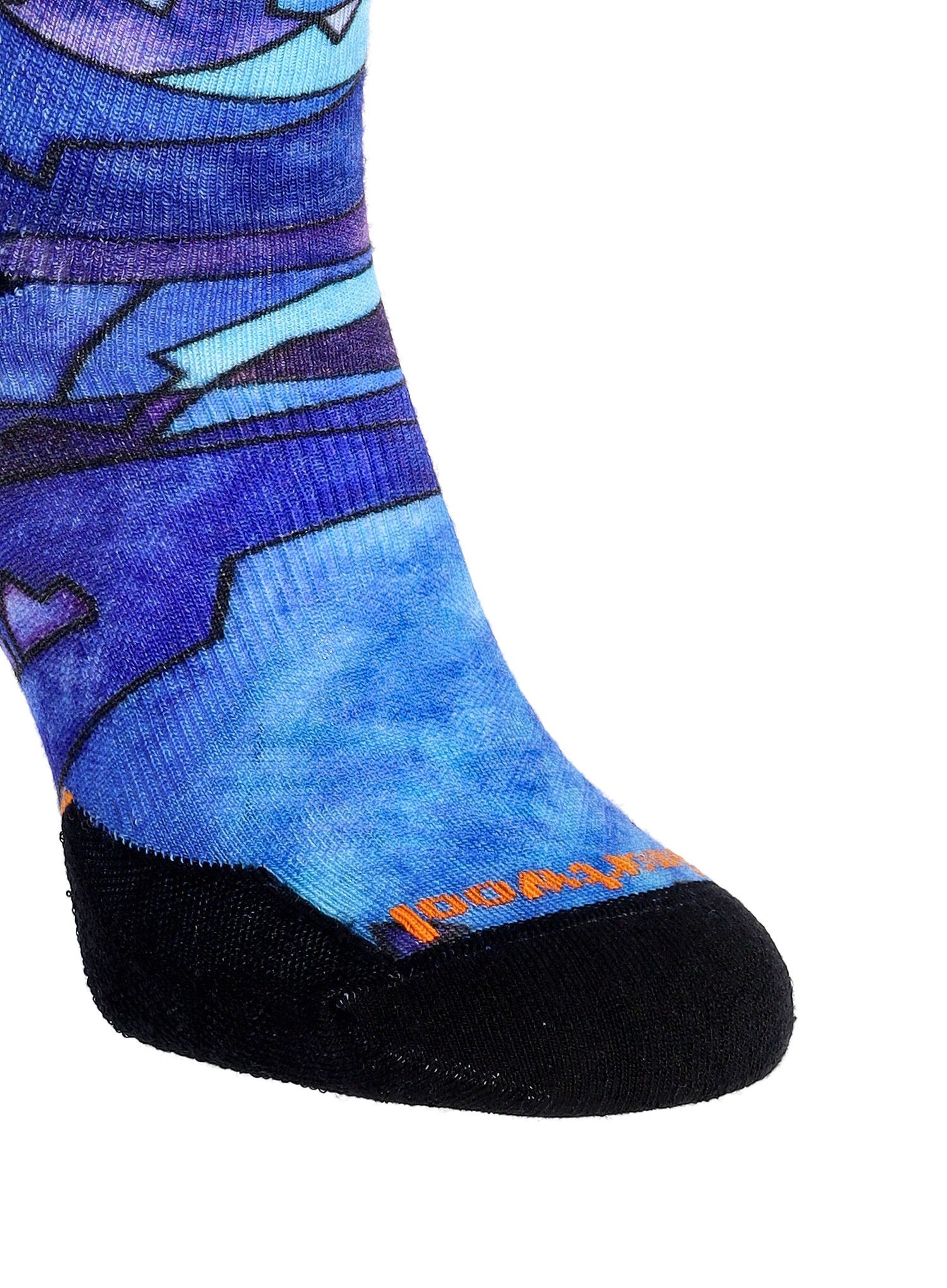Ženske nogavice Smartwool Athlete Edition Run Print Crew Socks - multicolor