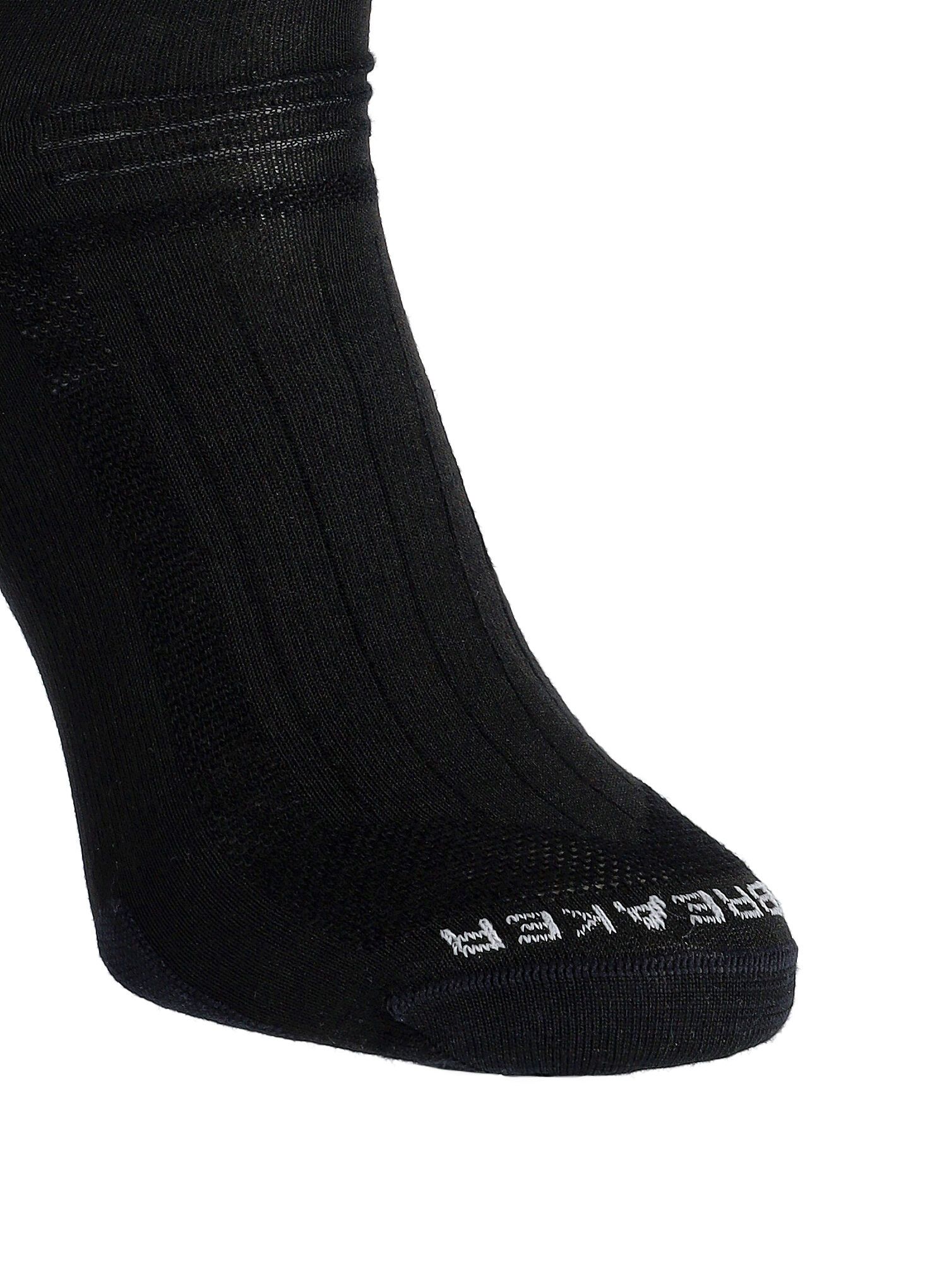 Nogavice Icebreaker Hike Liner Crew - black/jet hthr