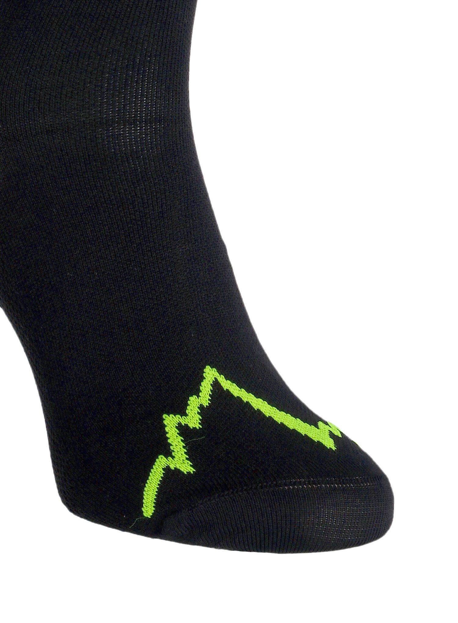 Nogavice La Sportiva For Your Mountain Socks - black/neon