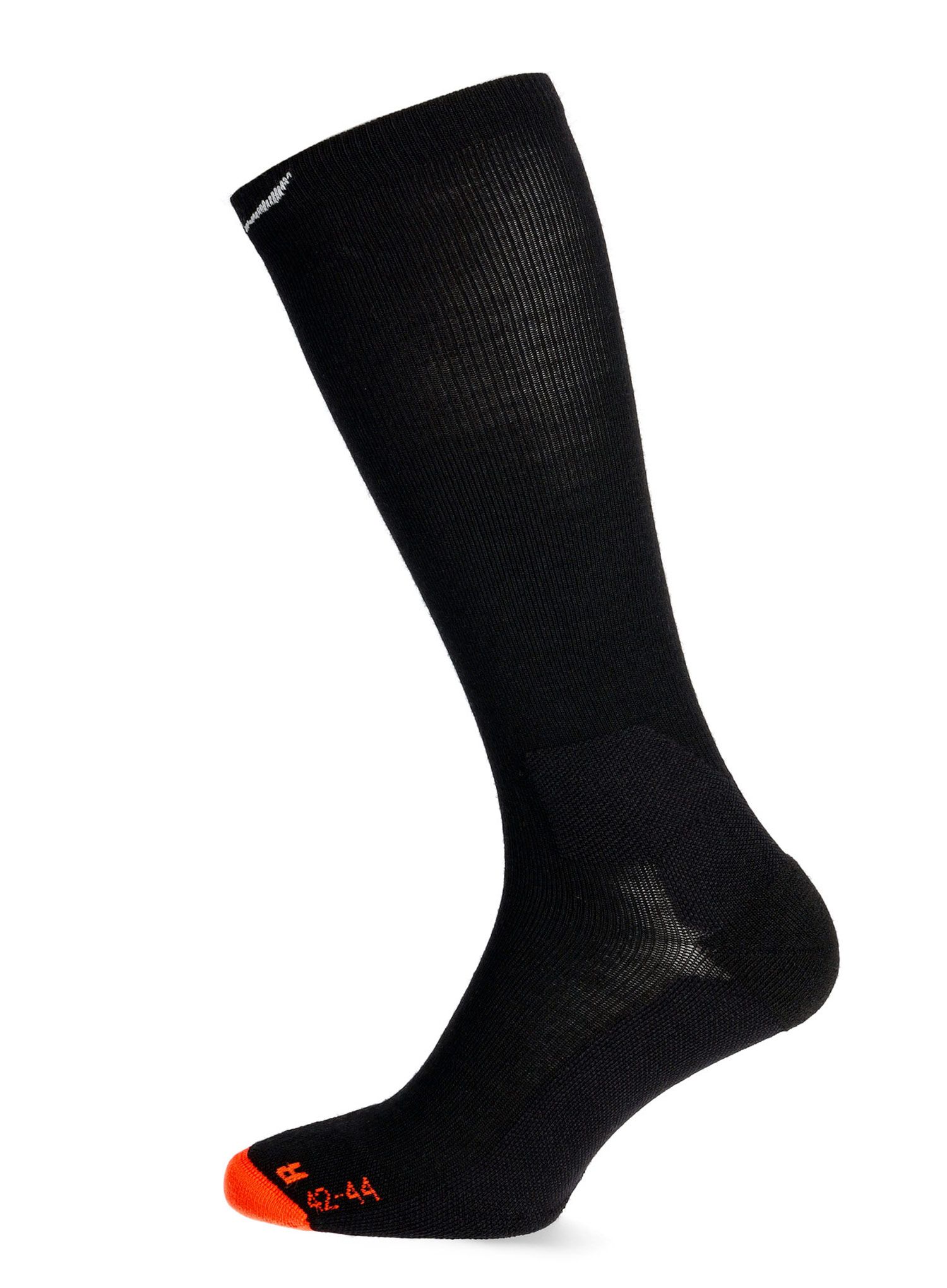 Nogavice za turno smučanje Salewa Sella Pure MTN AM Sock - black out/fluo orange