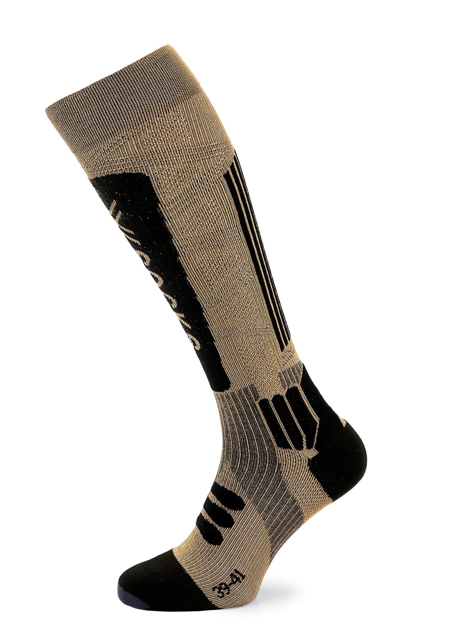 Smučarske nogavice X-Socks Helixx Gold 4.0 - gold/black
