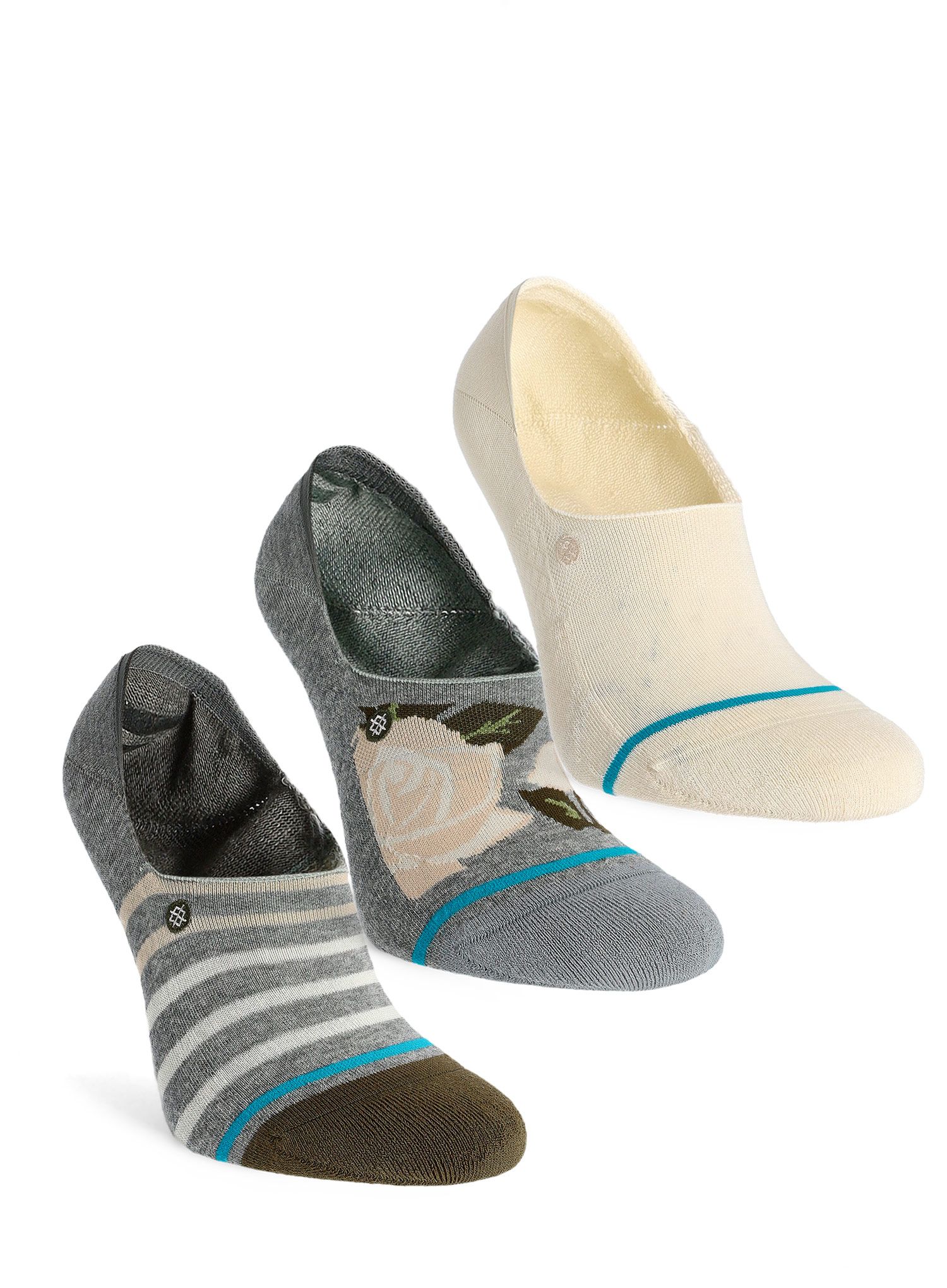 Pohodniške nogavice Stance Fleur 3 Pack - multi